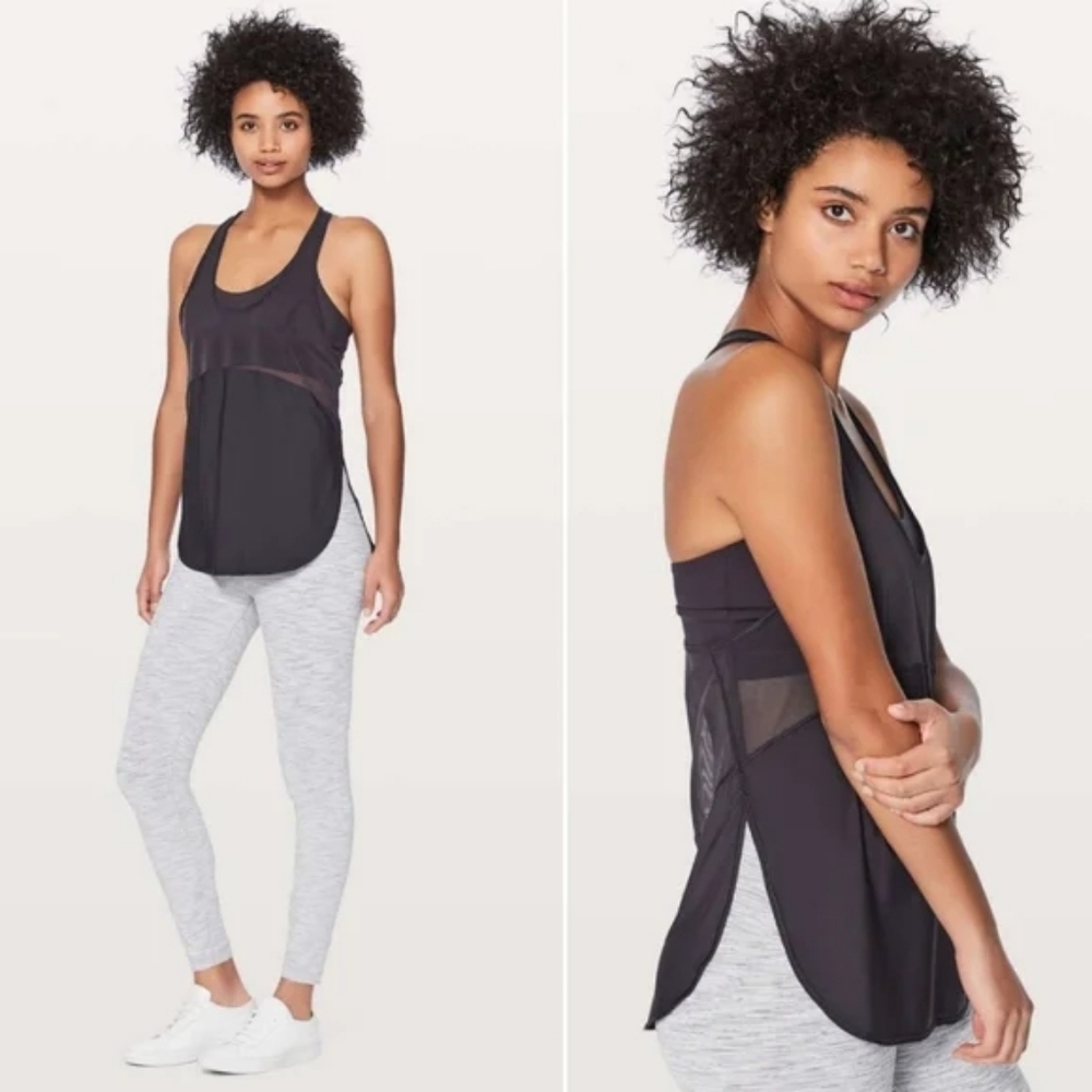 Lululemon Twist Around 2-in-1 Tank Sz 6